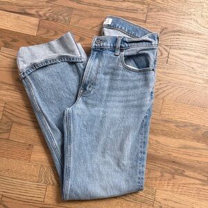 Abercrombie & Fitch Light Blue Boyfriend Jeans